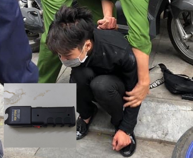 Hà Nội: Thiếu nợ, nam thanh niên đi cướp tiệm vàng trên phố Tôn Đức Thắng - Ảnh 1