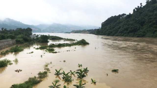 Trung Quốc xả lũ, mực nước thượng nguồn sông Hồng lên trên báo động 1 - Ảnh 1