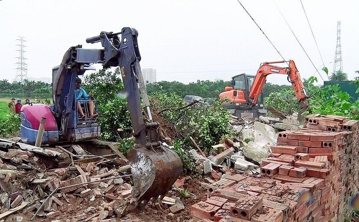 Hà Nội: Yêu cầu báo cáo kết quả xử lý vi phạm về xâm hại đất đai, môi trường tại Nhật Tân - Ảnh 1