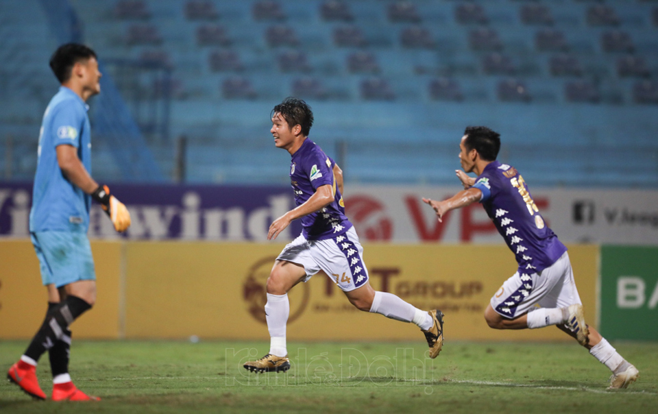 [Ảnh] Nhìn lại 90 phút Quang Hải giúp Hà Nội FC lội ngược dòng trước Viettel - Ảnh 12