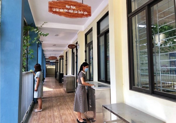 Quận Thanh Xuân: Các trường chuẩn bị điều kiện tốt nhất đón năm học mới - Ảnh 2