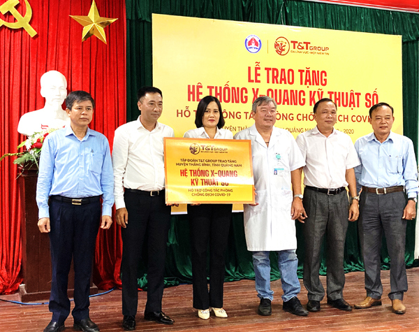 T&T Group tặng hệ thống X-Quang kỹ thuật số cho Quảng Nam chống Covid-19 - Ảnh 1