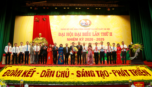 Đảng ủy các Khu công nghiệp và chế xuất Hà Nội phải thực sự là cầu nối giữa các doanh nghiệp và TP - Ảnh 3