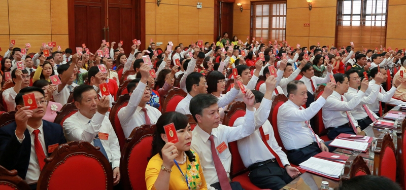 159 đại biểu dự Đại hội đại biểu Đảng bộ quận Tây Hồ lần thứ VI - Ảnh 3