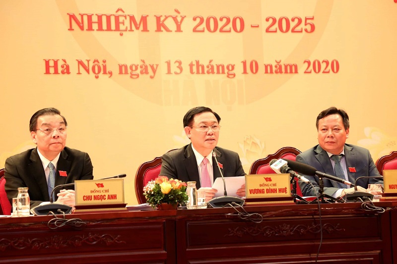 Họp báo thông tin kết quả Đại hội đại biểu lần thứ XVII Đảng bộ TP Hà Nội, nhiệm kỳ 2020-2025 - Ảnh 3