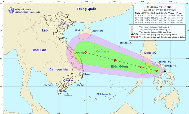 Áp thấp nhiệt đới vào Biển Đông, nguy cơ thành bão giật cấp 11 - Ảnh 1