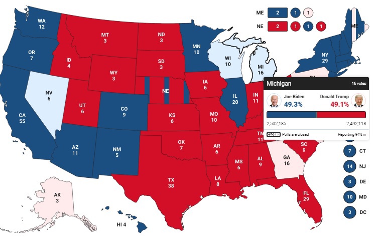 Diễn biến bầu cử Mỹ 2020: Chiến thắng gay cấn ở Pennsylvania đưa ông Biden đắc cử Tổng thống Mỹ - Ảnh 22