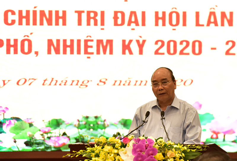 Hà Nội lấy ý kiến Ban Cán sự Đảng Chính phủ vào Dự thảo Văn kiện Đại hội lần thứ XVII Đảng bộ thành phố - Ảnh 7