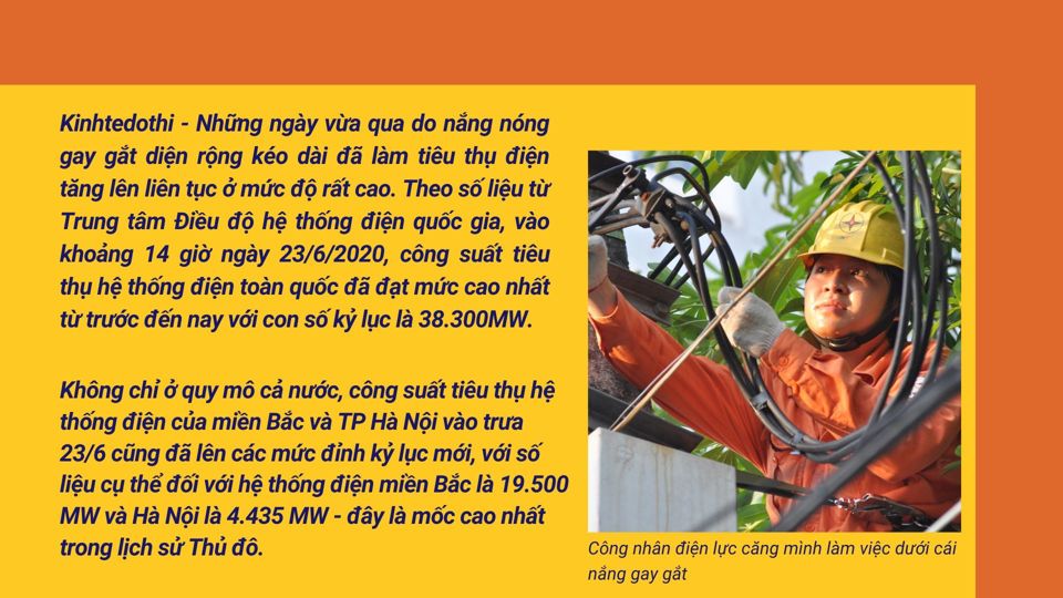 Hà Nội: Công nhân điện lực làm việc dưới trời nắng nóng đỉnh điểm - Ảnh 2