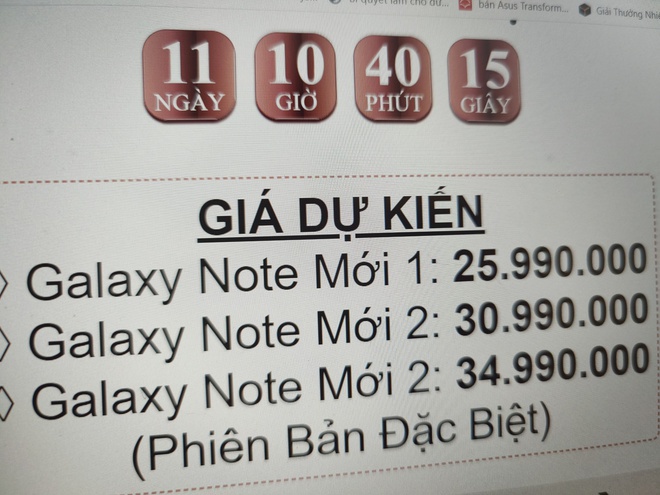 Galaxy Note 20 đã có thể đặt trước ở Việt Nam - Ảnh 1
