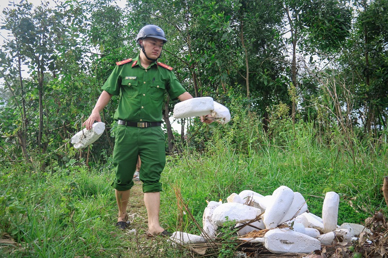 Mục sở thị “thiên la địa võng” tận diệt chim trời ở Hà Tĩnh - Ảnh 2