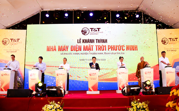 T&T Group khánh thành Nhà máy điện mặt trời Phước Ninh - Ảnh 1
