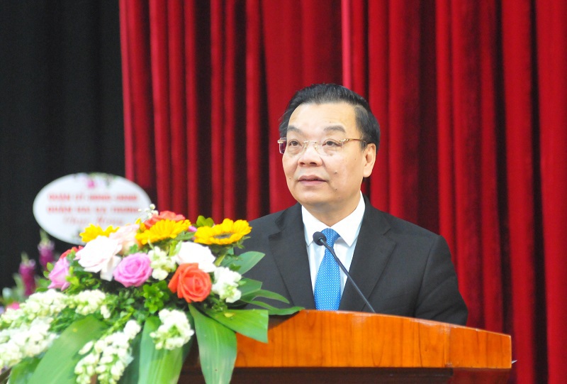 Chủ tịch UBND TP Hà Nội Chu Ngọc Anh dự Lễ khai giảng tại Trường Đại học Bách khoa Hà Nội - Ảnh 3