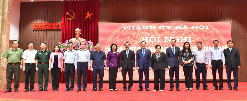 Đồng chí Chu Ngọc Anh được phân công giữ chức vụ Phó Bí thư Thành ủy Hà Nội - Ảnh 7