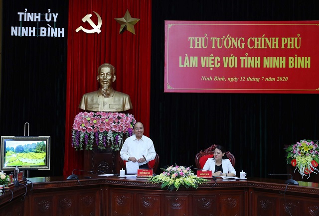 Thủ tướng mong muốn Ninh Bình có động lực tăng trưởng mạnh với cách làm sáng tạo - Ảnh 1