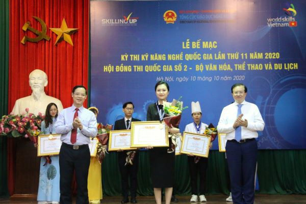 Hà Nội đạt thành tích cao nhất kỳ thi kỹ năng nghề quốc gia 2020 - Ảnh 1