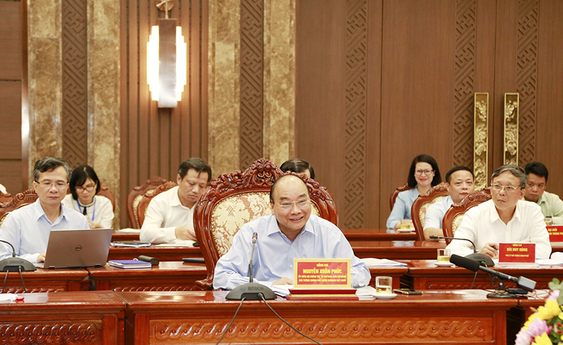 Hà Nội lấy ý kiến Ban Cán sự Đảng Chính phủ vào Dự thảo Văn kiện Đại hội lần thứ XVII Đảng bộ thành phố - Ảnh 1