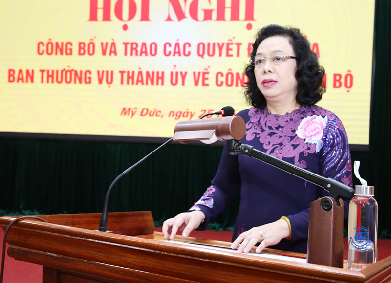 Bà Bạch Liên Hương được phân công làm Giám đốc Sở LĐTB&XH Hà Nội - Ảnh 2