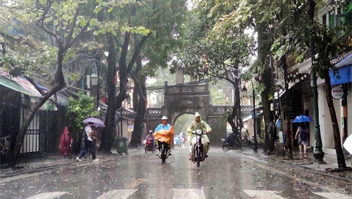 Thời tiết hôm nay 27/9: Hà Nội tiếp tục mưa rào và dông rải rác, nhiệt độ cao nhất 31 độ C - Ảnh 1