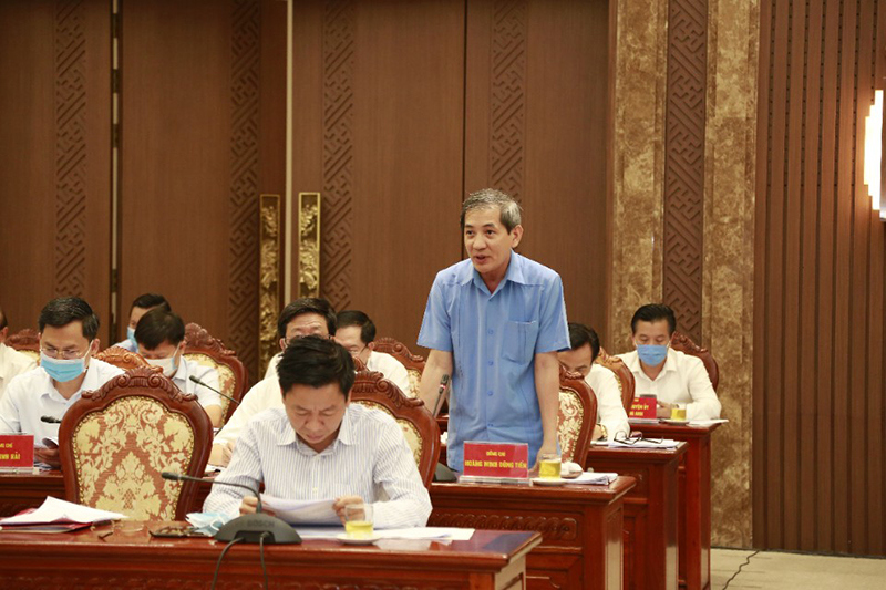 BCH Đảng bộ TP Hà Nội góp ý hoàn thiện Dự thảo Văn kiện Đại hội lần thứ XVII Đảng bộ TP - Ảnh 4