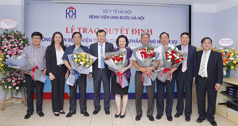 Bệnh viện Ung Bướu Hà Nội được công nhận là bệnh viện tuyến cuối - Ảnh 2