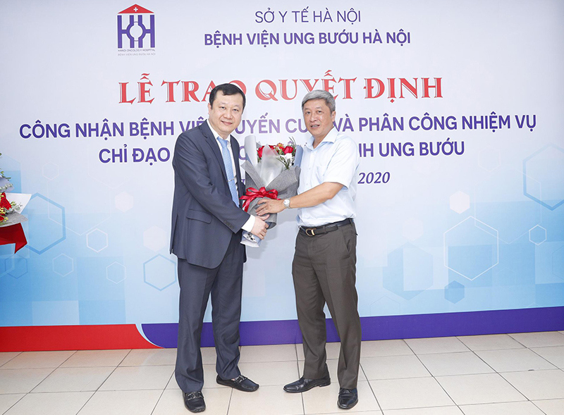 Bệnh viện Ung Bướu Hà Nội được công nhận là bệnh viện tuyến cuối - Ảnh 1