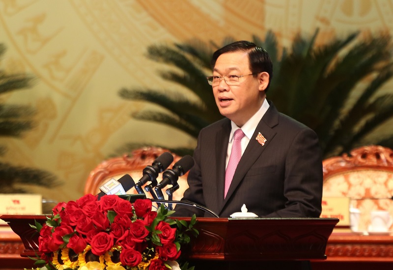 Ban Chấp hành Đảng bộ thành phố Hà Nội khóa XVII, nhiệm kỳ 2020 - 2025 ra mắt Đại hội - Ảnh 2
