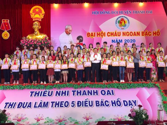 Đại hội Cháu ngoan Bác Hồ huyện Thanh Oai năm 2020 - Ảnh 2