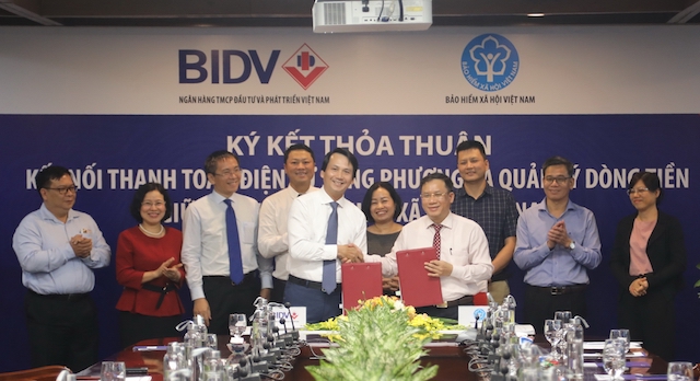 BIDV và Bảo hiểm Xã hội Việt Nam ký thỏa thuận kết nối điện tử song phương và quản lý dòng tiền - Ảnh 1