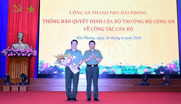 Phó Giám đốc Công an TP Hải Phòng giữ chức Giám đốc Công an tỉnh Hà Nam - Ảnh 1