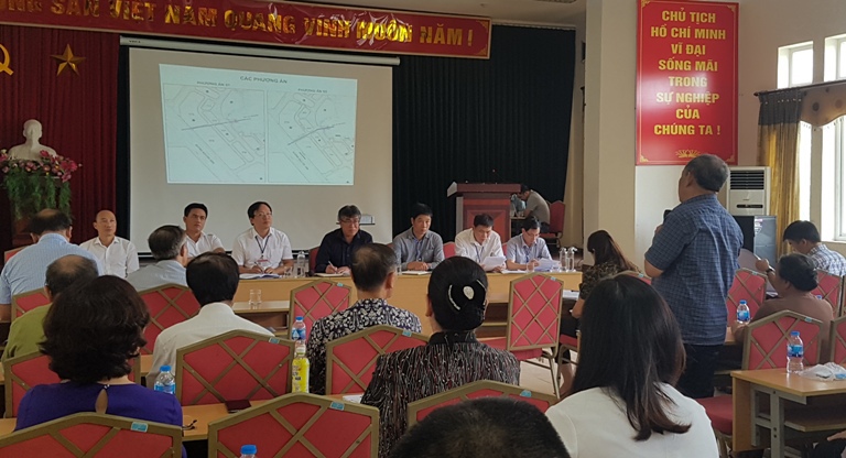 Đối thoại với người dân khu vực ngõ 168 Kim Giang, giải tỏa bức xúc kéo dài - Ảnh 1