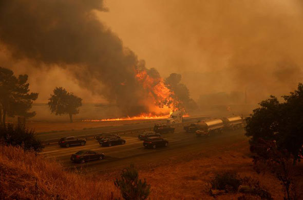 Cháy rừng khủng khiếp tại California: Thống đốc cầu cứu Canada và Australia trợ giúp - Ảnh 1