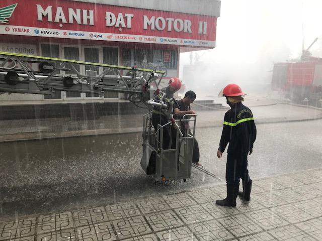 Huyện Thanh Oai: Diễn tập chữa cháy và cứu nạn, cứu hộ tại Khu đô thị Thanh Hà - Ảnh 5