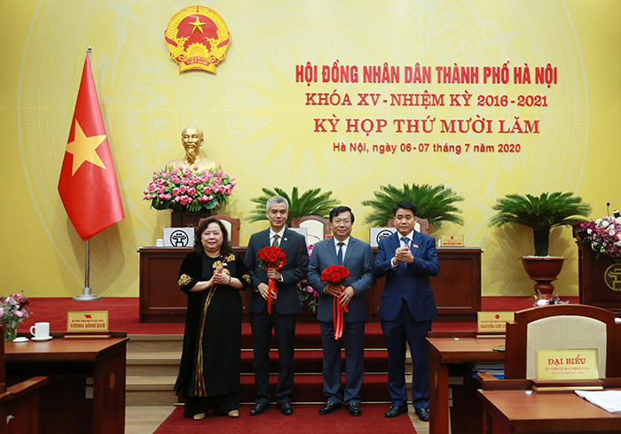 Bầu bổ sung chức vụ Ủy viên UBND TP Hà Nội đối với ông Võ Nguyên Phong và Nguyễn Hồng Sơn - Ảnh 1