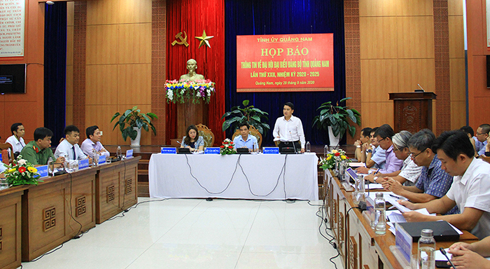 Đại hội đại biểu Đảng bộ tỉnh Quảng Nam sẽ diễn ra từ ngày 11 đến 13/10 - Ảnh 1