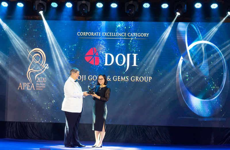 Enterprise Asia vinh danh DOJI là Doanh nghiệp Bán lẻ xuất sắc châu Á - Ảnh 1