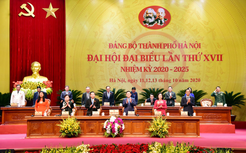 Đại hội đại biểu lần thứ XVII Đảng bộ TP Hà Nội tiến hành phiên trù bị - Ảnh 4