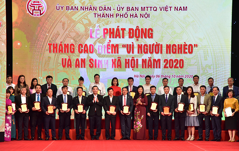 Hà Nội phát động Tháng cao điểm “Vì người nghèo” và an sinh xã hội năm 2020 - Ảnh 6