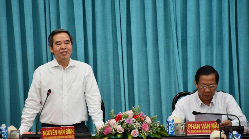 Trưởng Ban Kinh tế T.Ư Nguyễn Văn Bình: Phát triển tỉnh Bến Tre phải gắn kết với vùng Tây Nam Bộ - Ảnh 1