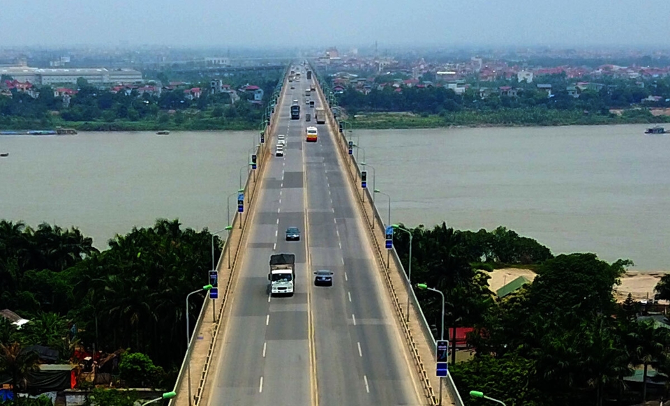 Phương án phân luồng giao thông cụ thể qua cầu Thăng Long dự kiến từ 6/8/2020 - Ảnh 1