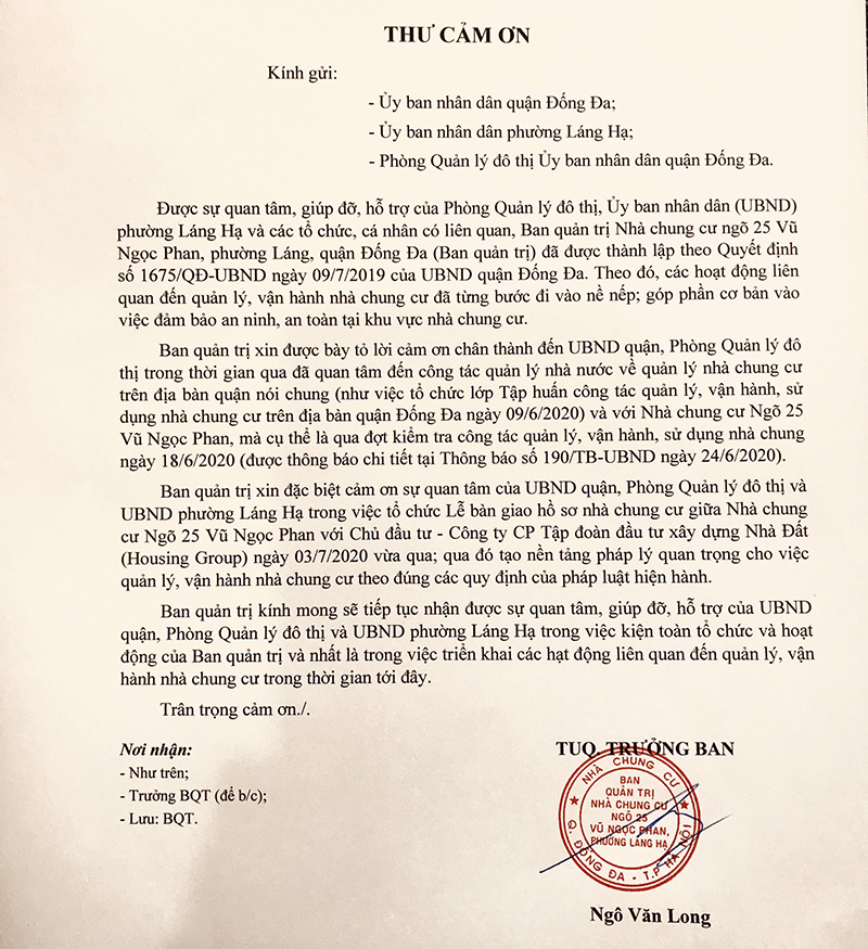 Quận Đống Đa: Hiệu quả trong tăng cường tập huấn vận hành, sử dụng nhà chung cư - Ảnh 2