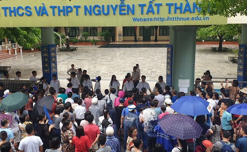 Tuyển sinh lớp 6 trường THCS - THPT Nguyễn Tất Thành xác lập kỷ lục mới về số thí sinh - Ảnh 1