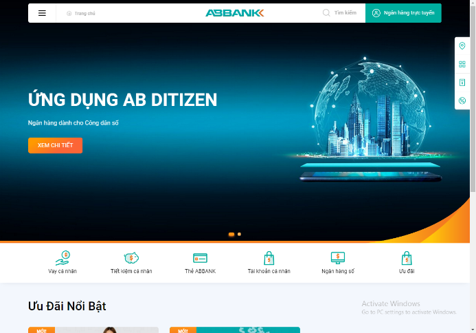 ABBANK ra mắt phiên bản website mới với giao diện hiện đại cùng các tính năng tiện ích cho khách hàng - Ảnh 1