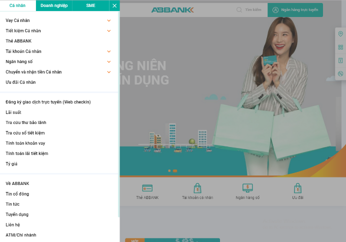 ABBANK ra mắt phiên bản website mới với giao diện hiện đại cùng các tính năng tiện ích cho khách hàng - Ảnh 2