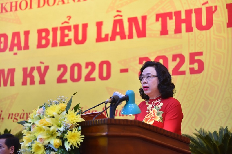 Phó Bí thư Thường trực Thành ủy: Đảng ủy Khối Doanh nghiệp Hà Nội phải thực sự là “cầu nối” giữa doanh nghiệp với Thành phố - Ảnh 1
