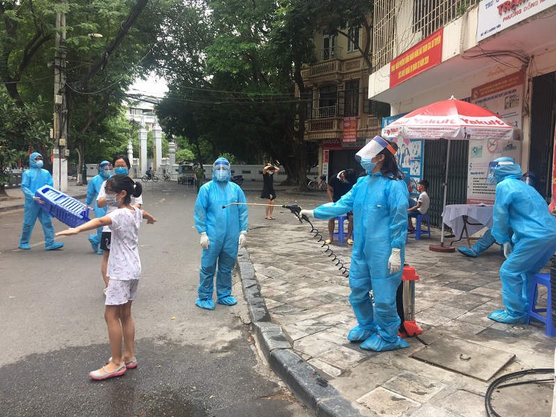 Quận Hai Bà Trưng: Còn hơn 600 người từ Đà Nẵng về đang đợi kết quả xét nghiệm RT-PCR - Ảnh 1