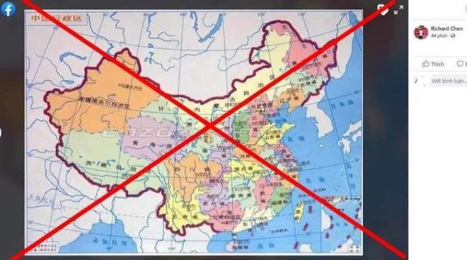 Hải Phòng: Phạt chủ tài khoản Facebook đăng bản đồ Việt Nam sai chủ quyền - Ảnh 1