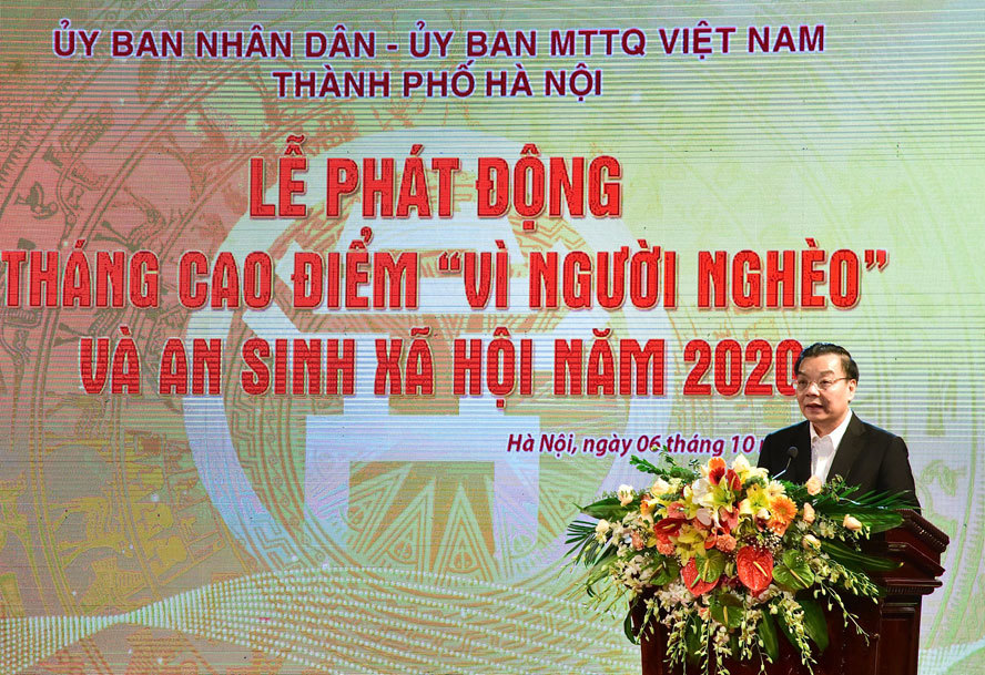 Hà Nội phát động Tháng cao điểm “Vì người nghèo” và an sinh xã hội năm 2020 - Ảnh 5