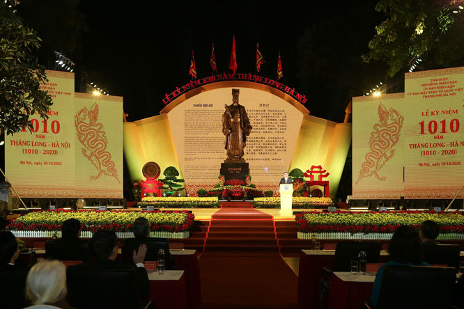 Trọng thể Lễ kỷ niệm 1010 năm Thăng Long - Hà Nội: Hào khí Thăng Long toả sáng - Ảnh 4