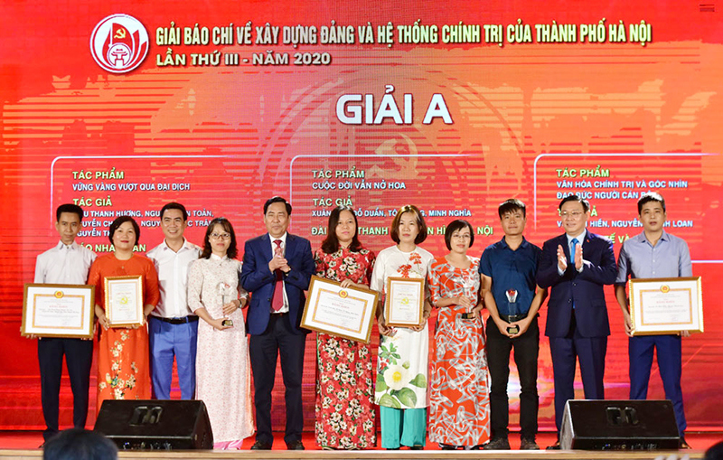 Báo Kinh tế & Đô thị đoạt Giải A Giải báo chí về xây dựng Đảng và hệ thống chính trị của thành phố Hà Nội - Ảnh 4